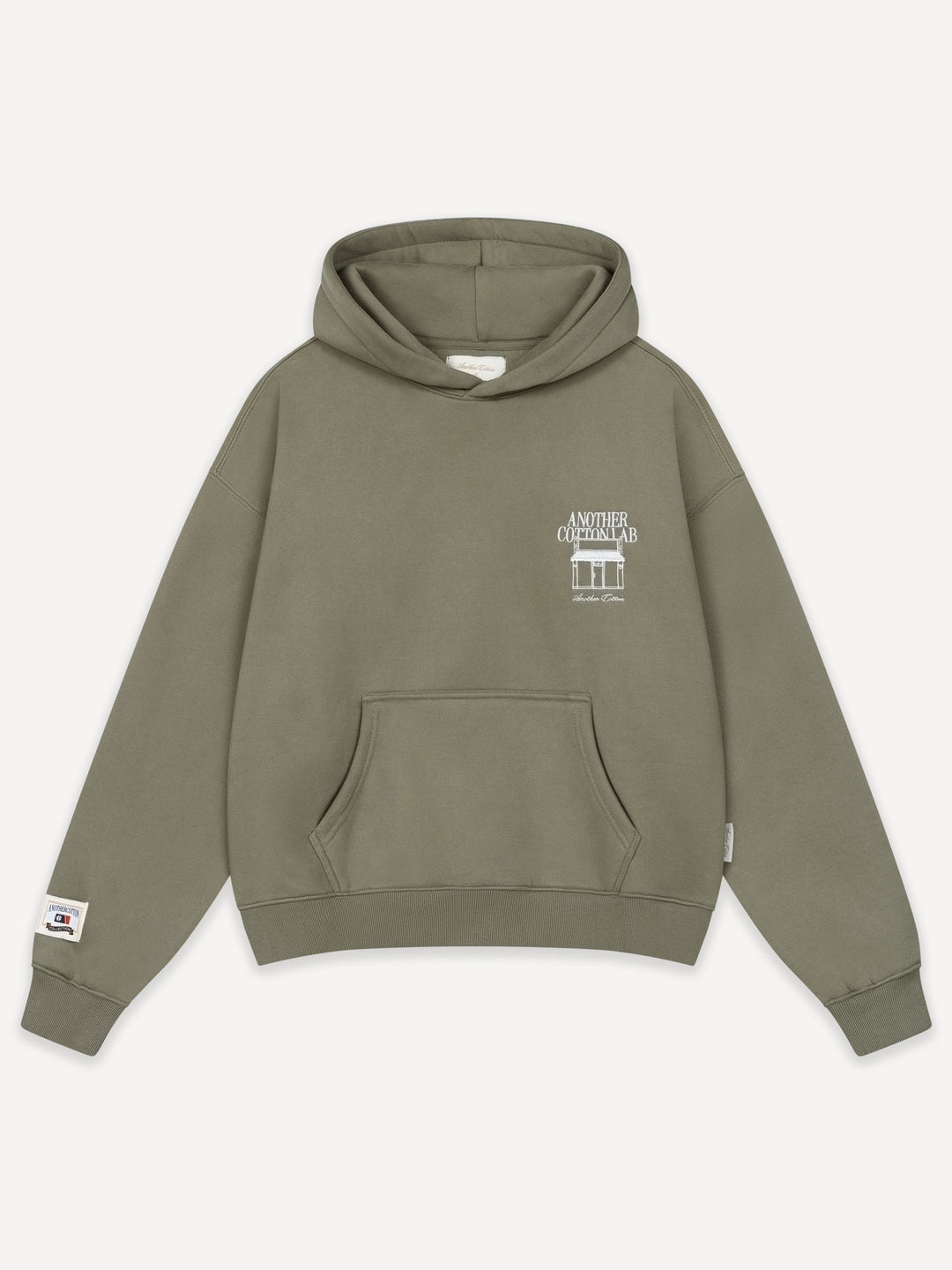 Notes Hoodie – Sage – Produktansicht 1