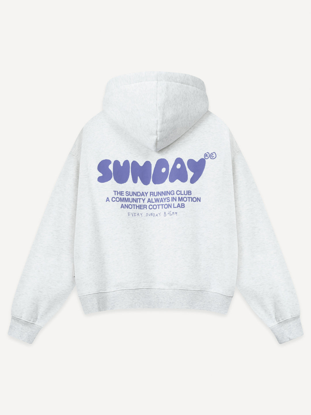Sunday Hoodie – Ash Grey – Produktansicht 2