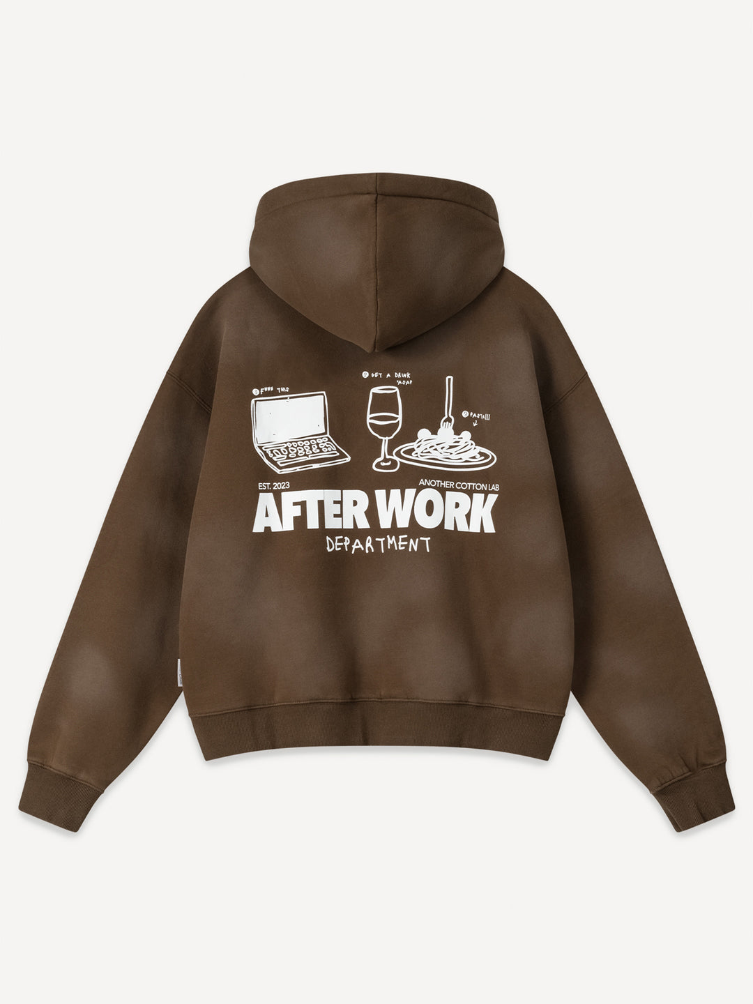 Afterwork Hoodie – Chocolate – Produktansicht 2