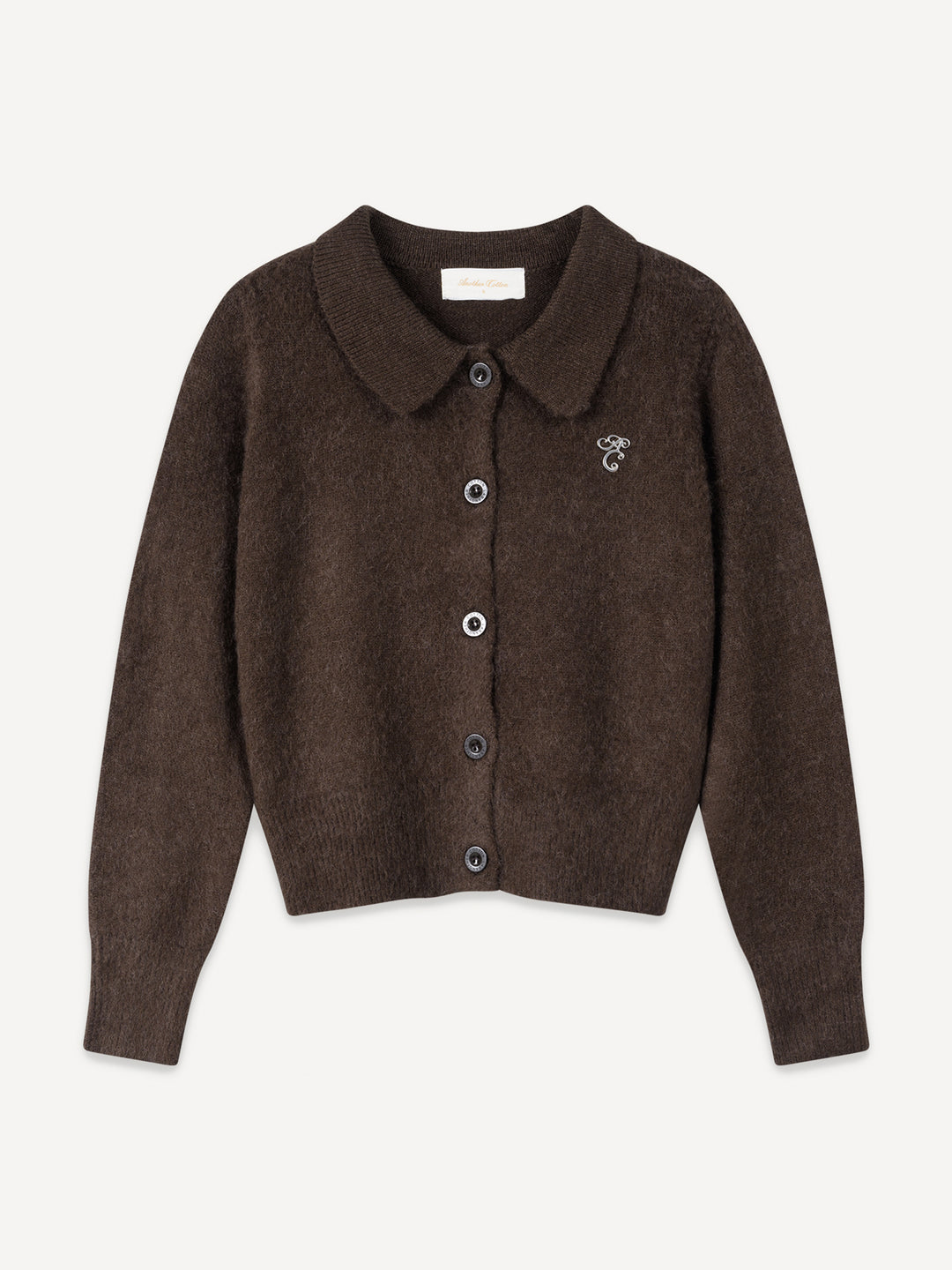 Another Fluffy Cardigan WMN – Chocolate – Produktansicht 1