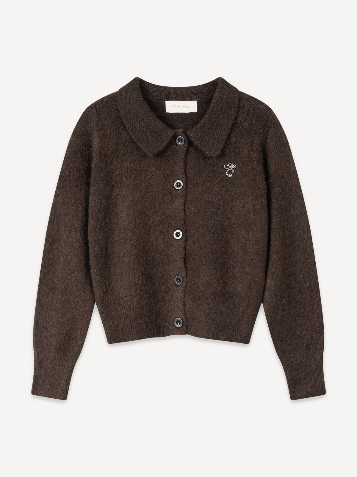 Another Fluffy Cardigan WMN – Chocolate