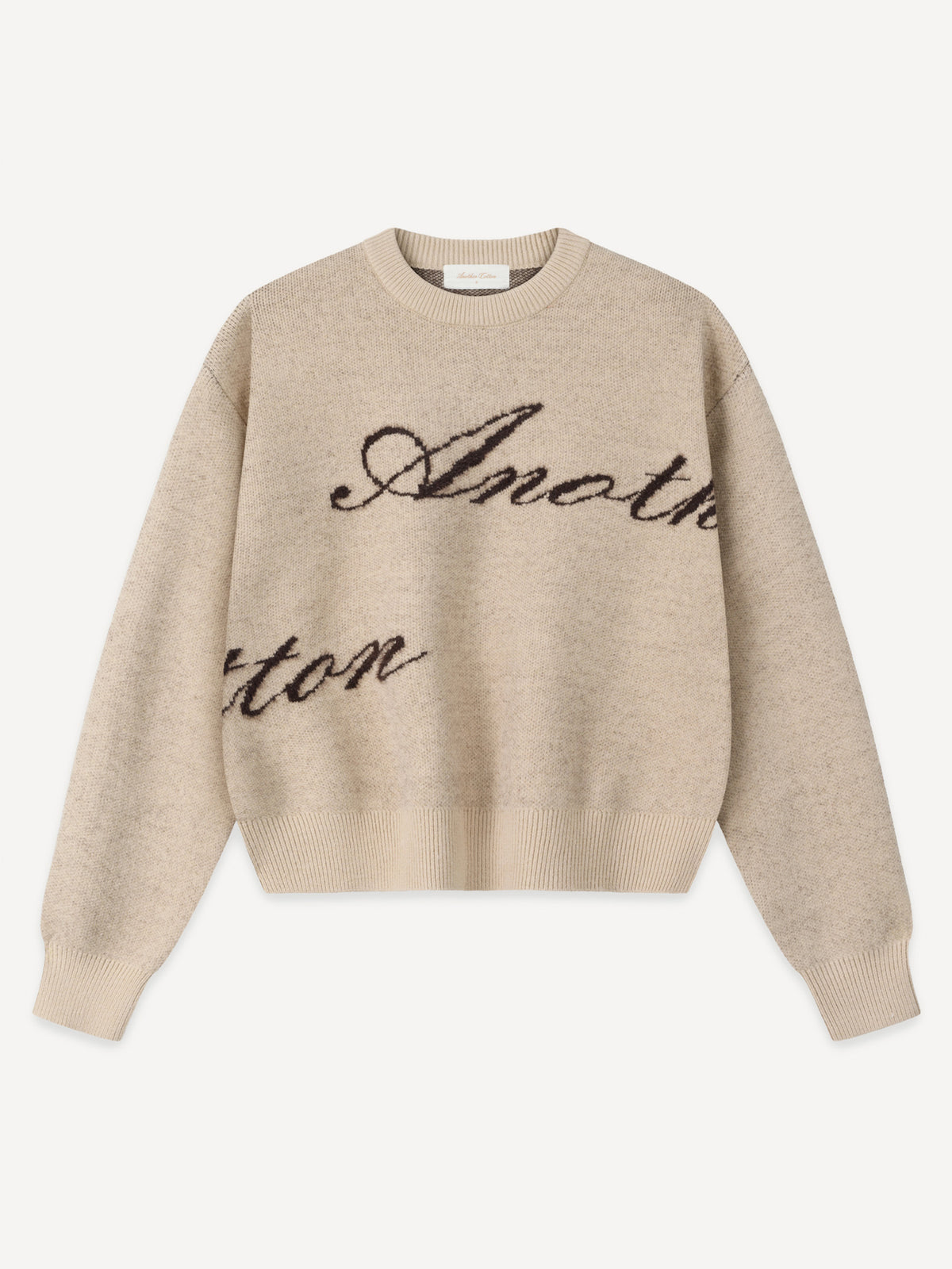 Signature Knit Sweater – Sand
