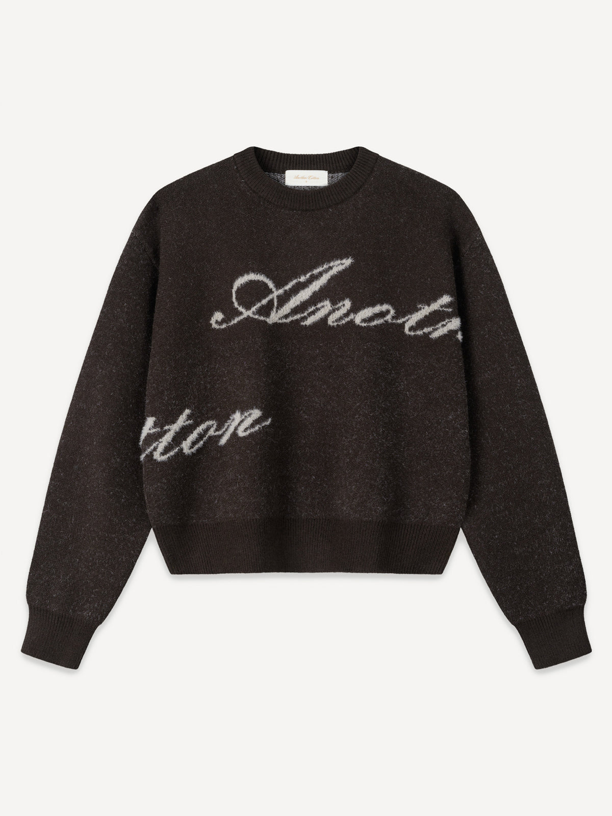 Signature Knit Sweater – Chocolate