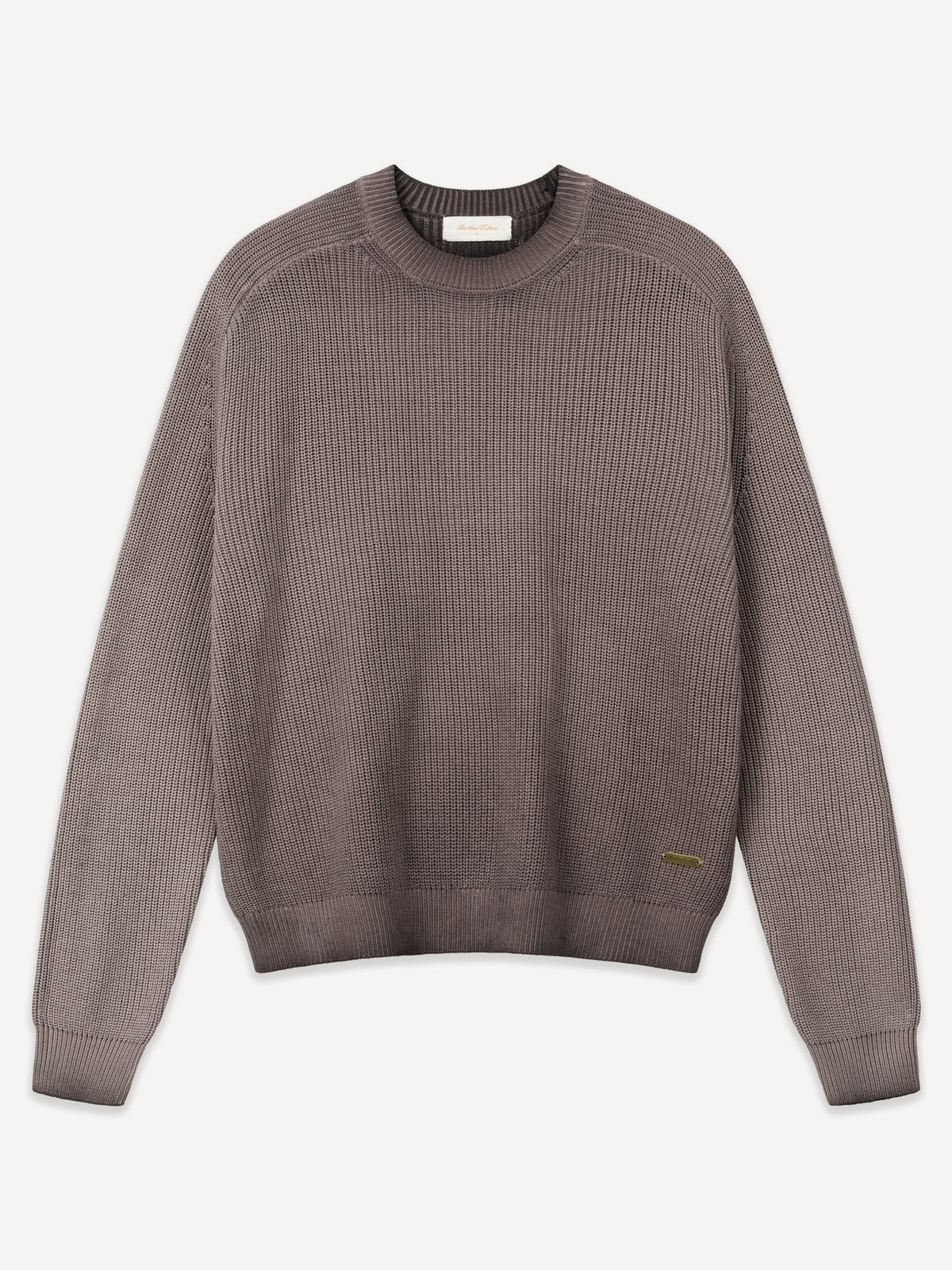 Another Washed Knit Sweater – Chocolate