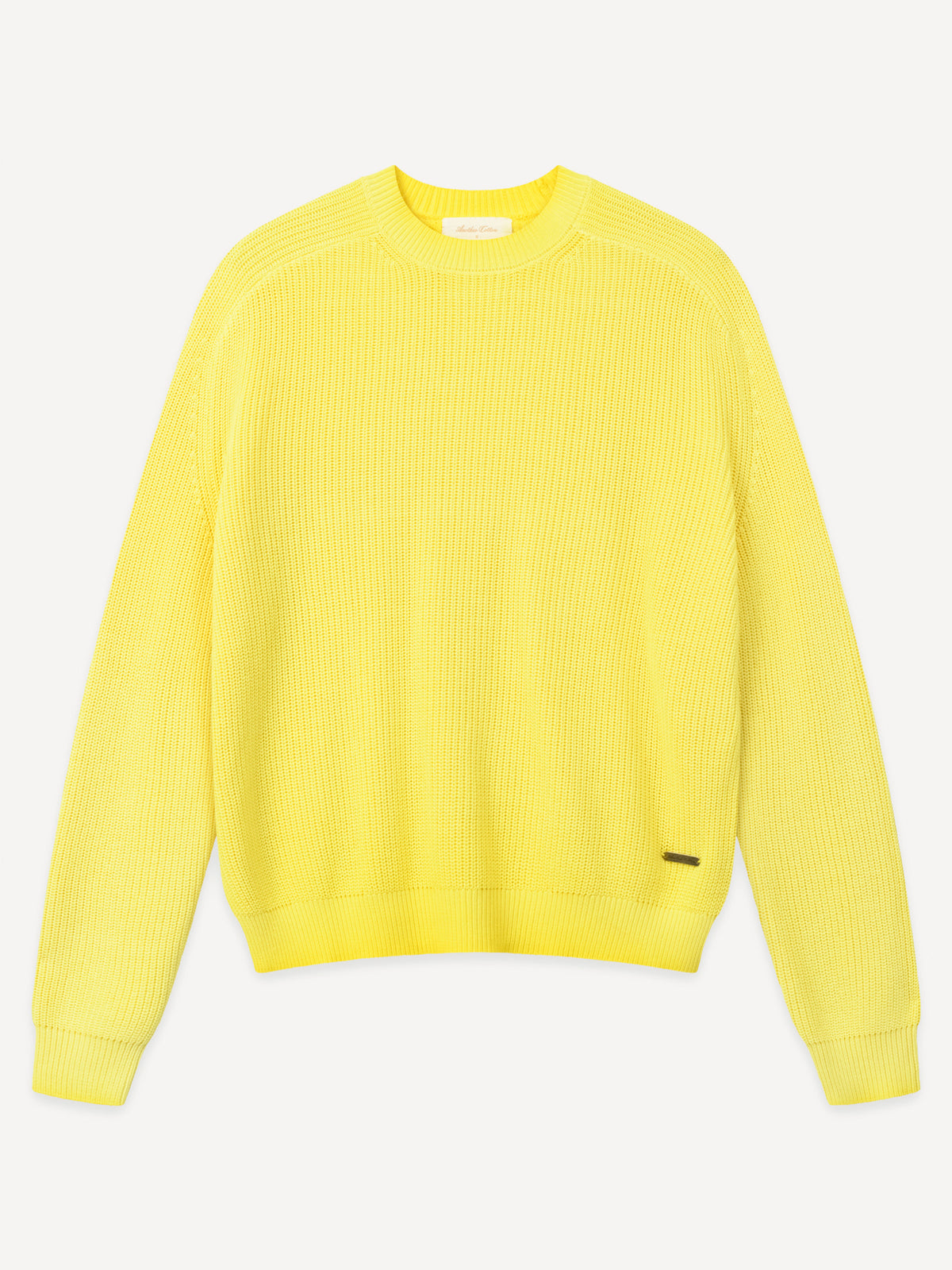 Another Washed Knit Sweater – Yellow