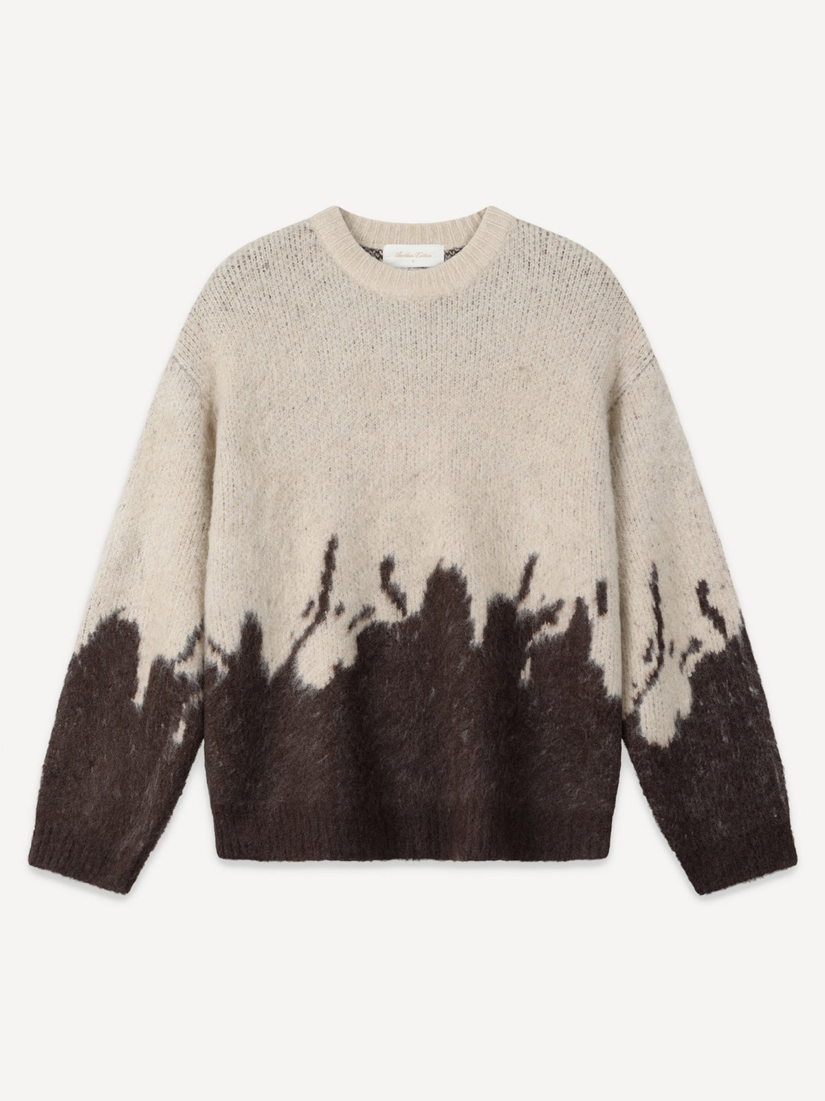 Another Fluffy Knit Sweater – Chocolate