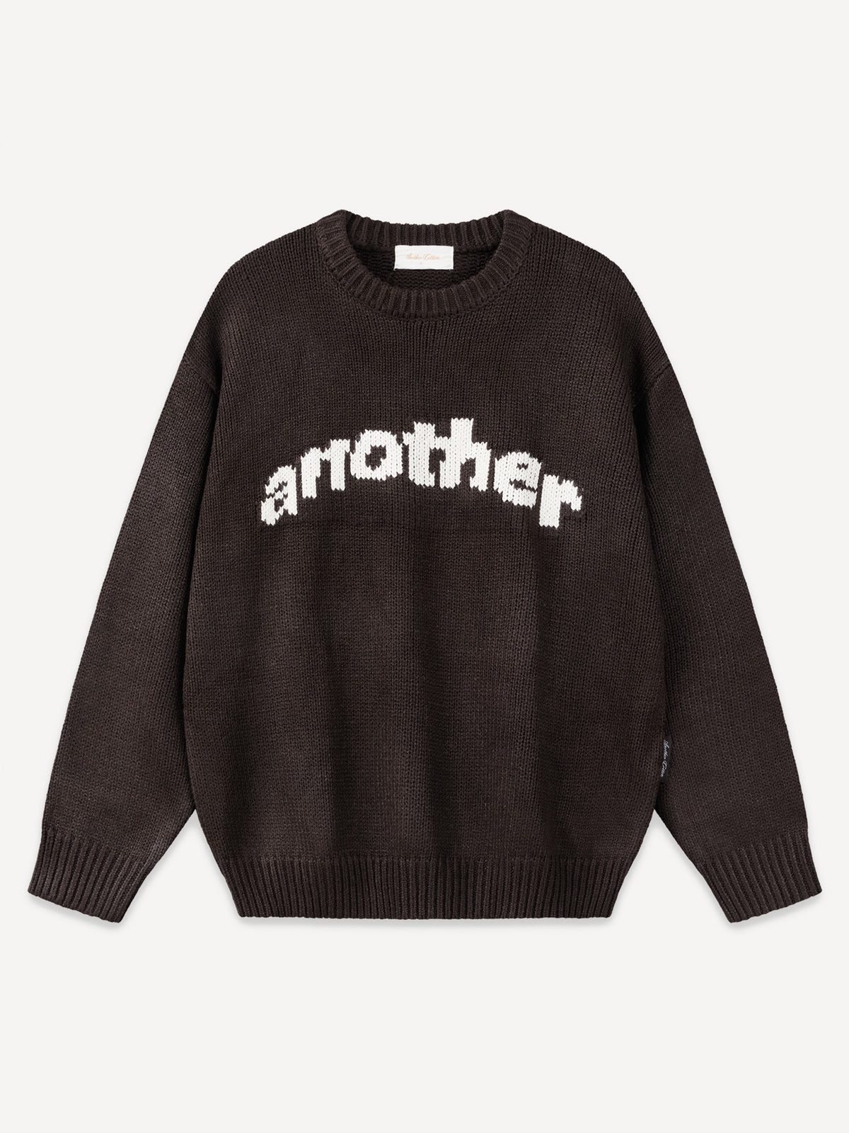 Another Signature Knit Sweater – Chocolate