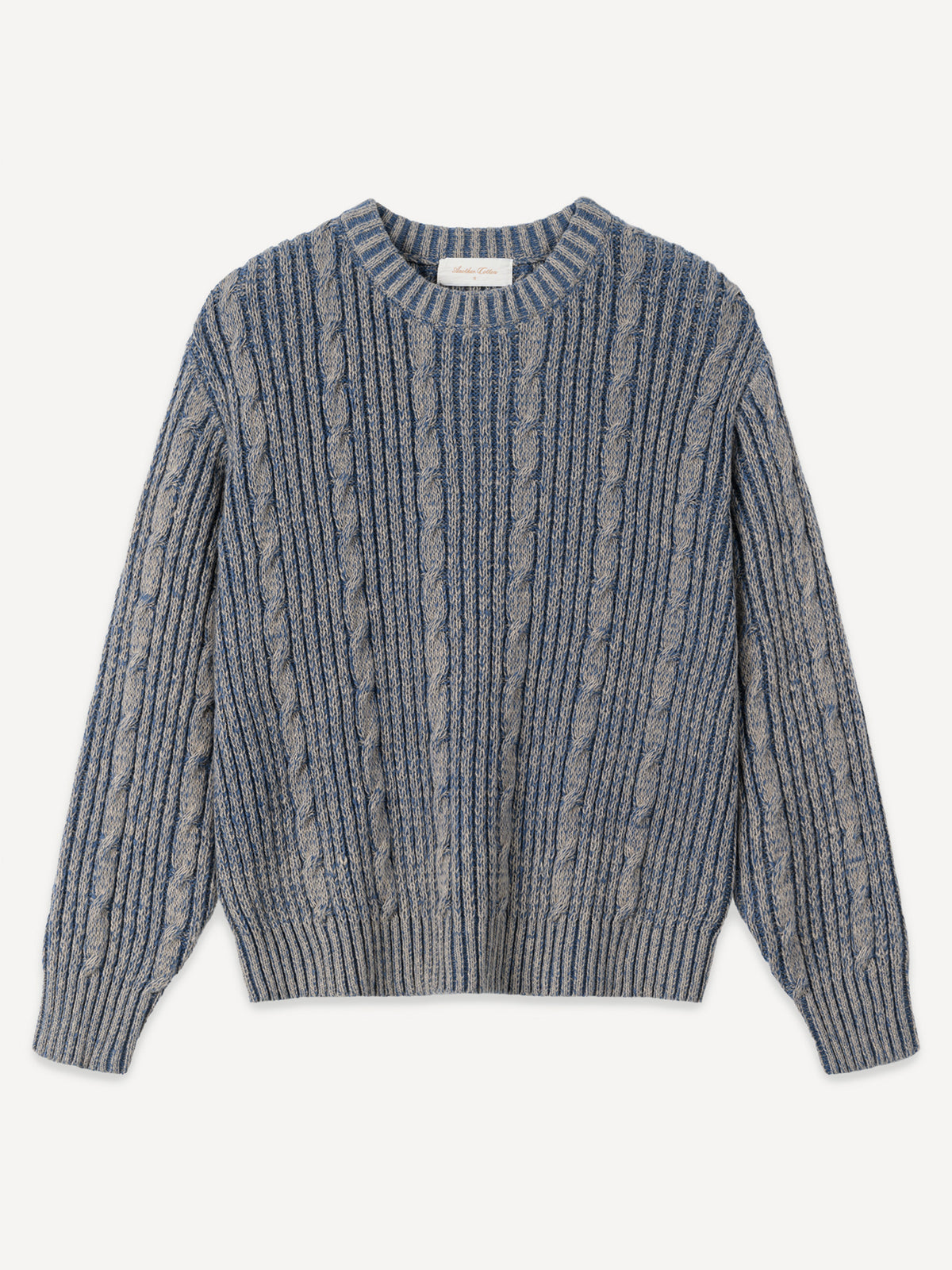 Another Cozy Sweater WMN – Light Blue Denim