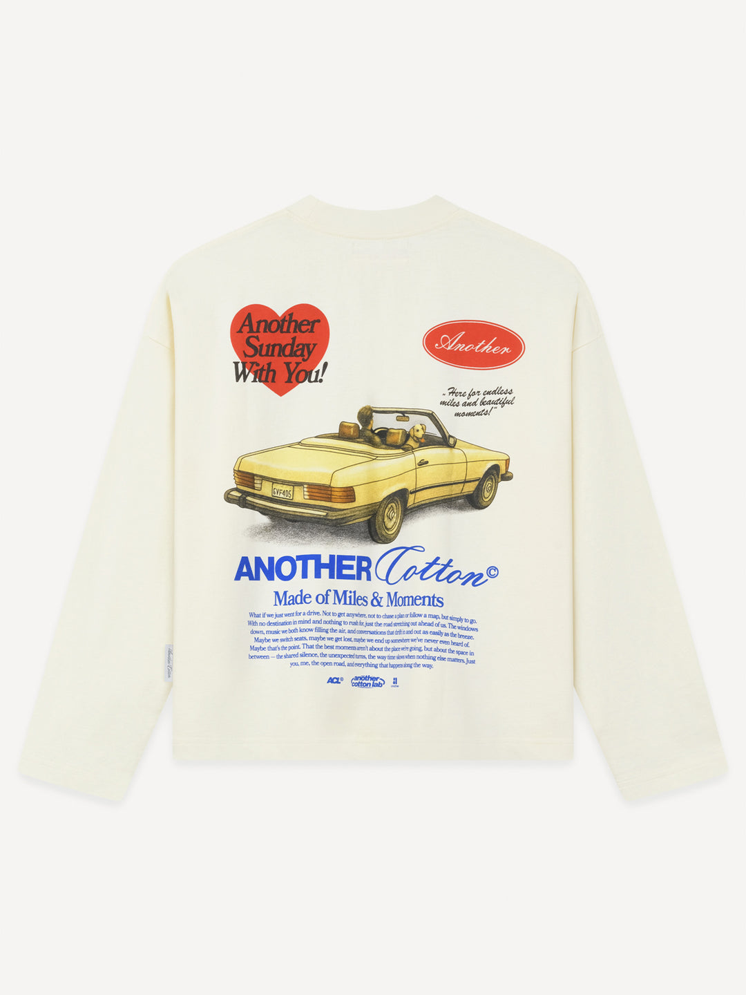 Another Sunday Longsleeve – Off White – Produktansicht 2