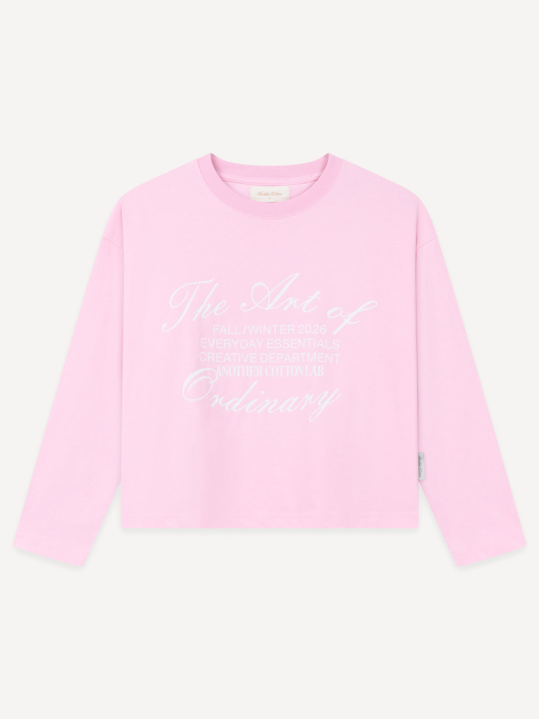 Art of Ordinary Longsleeve WMN – Rose – Produktansicht 1