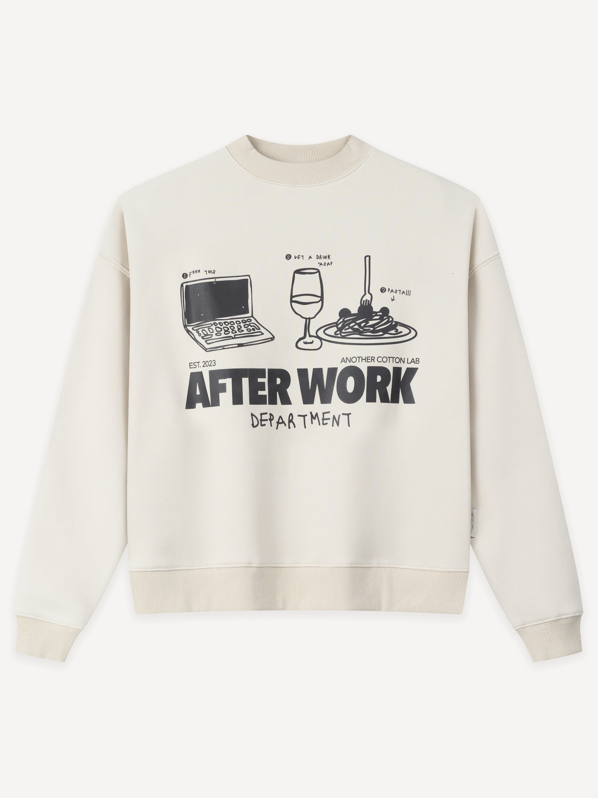 Afterwork Sweatshirt WMN – Sand