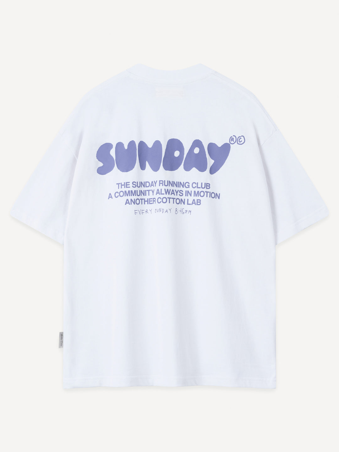 Sunday T-Shirt – White – Produktansicht 2