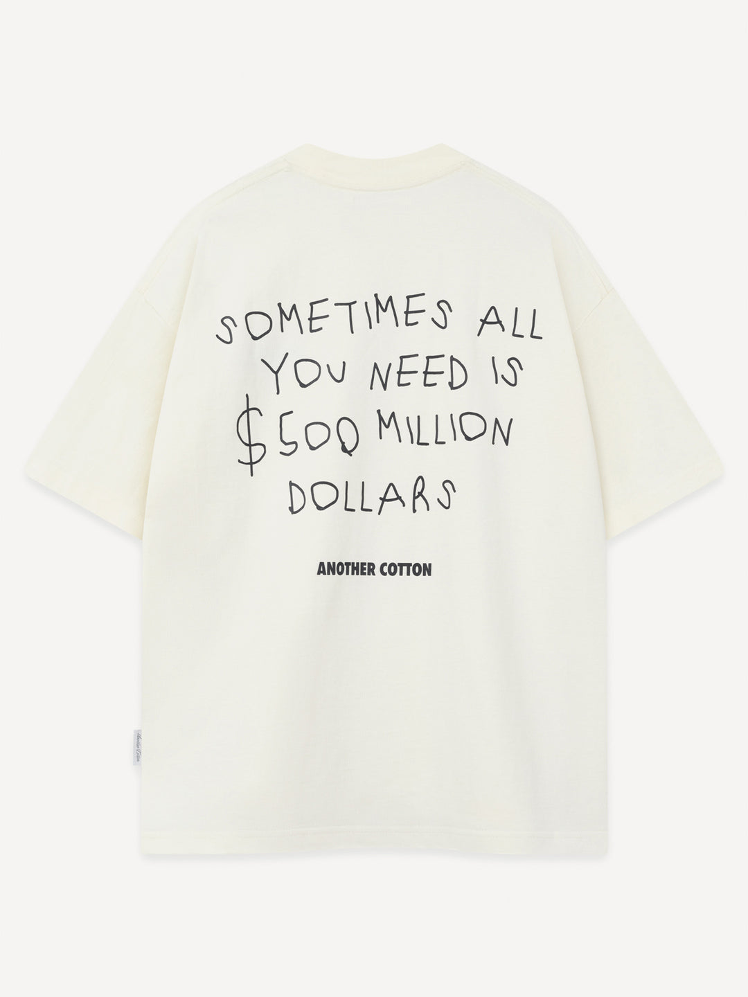 500$ T-Shirt – Off White – Produktansicht 2