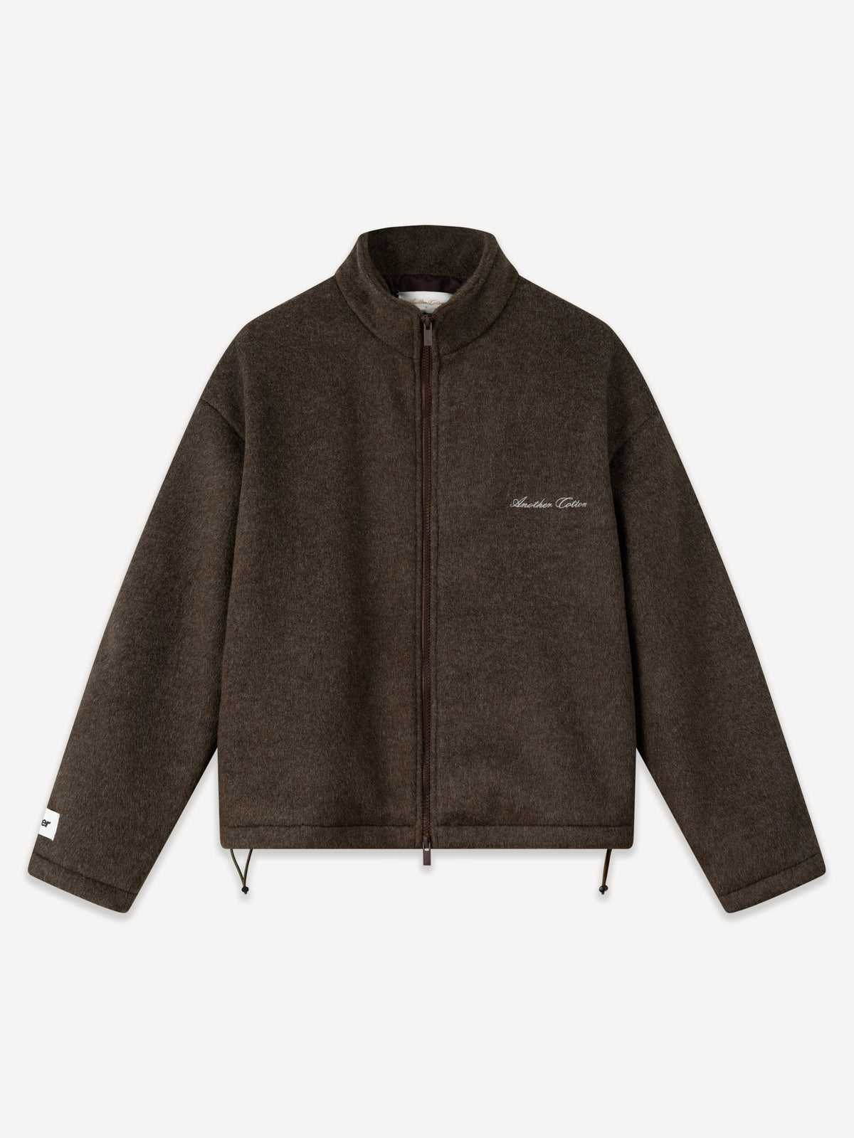 Another Premium Fleece Zip Jacket – Chocolate