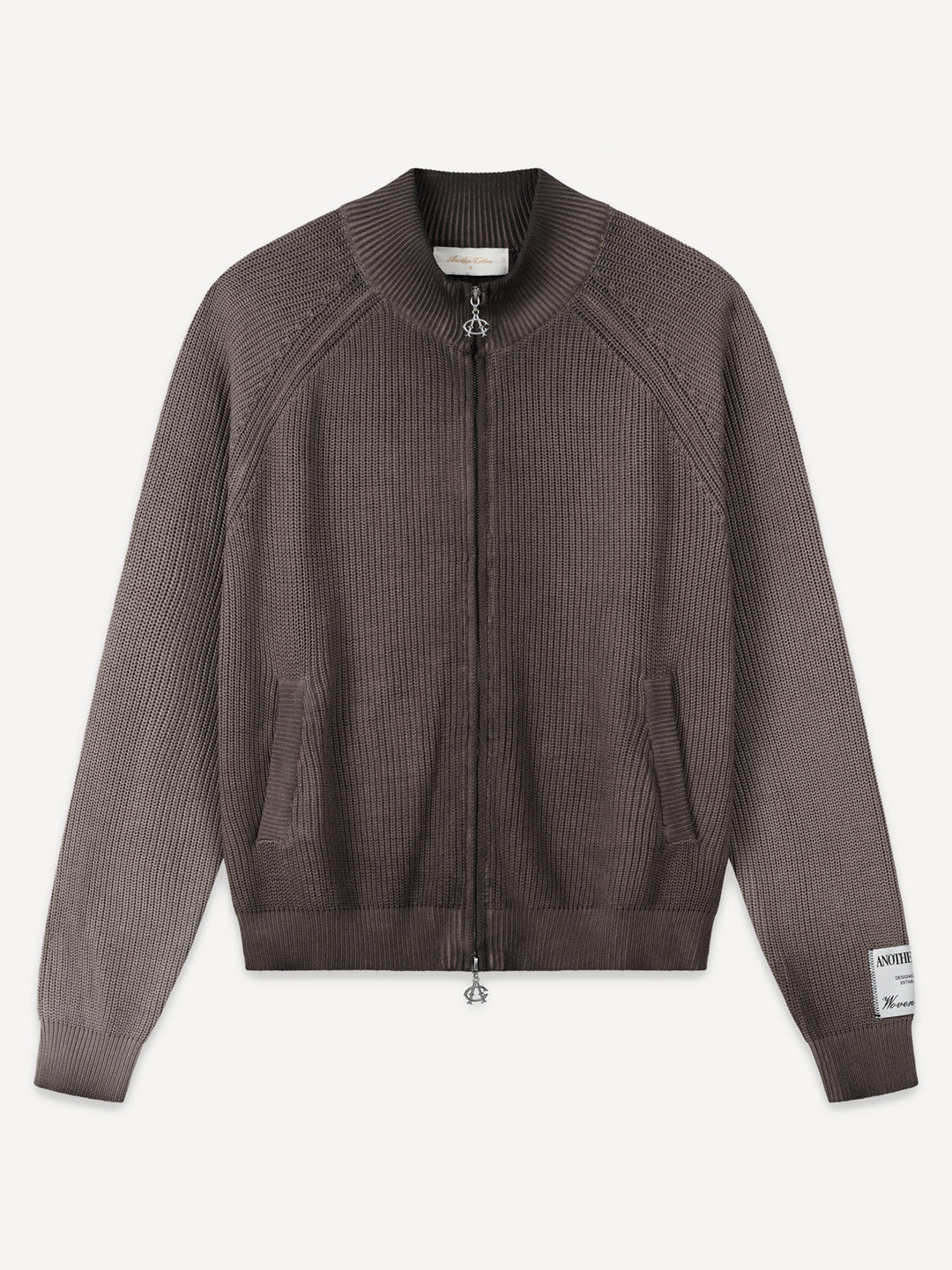 Another Cotton Zip Cardigan – Chocolate – Produktansicht 1