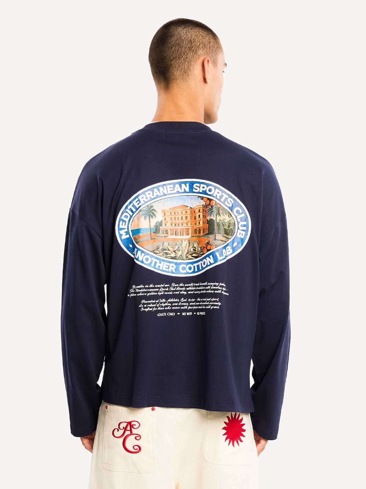 Adults Only Longsleeve – Navy Blue