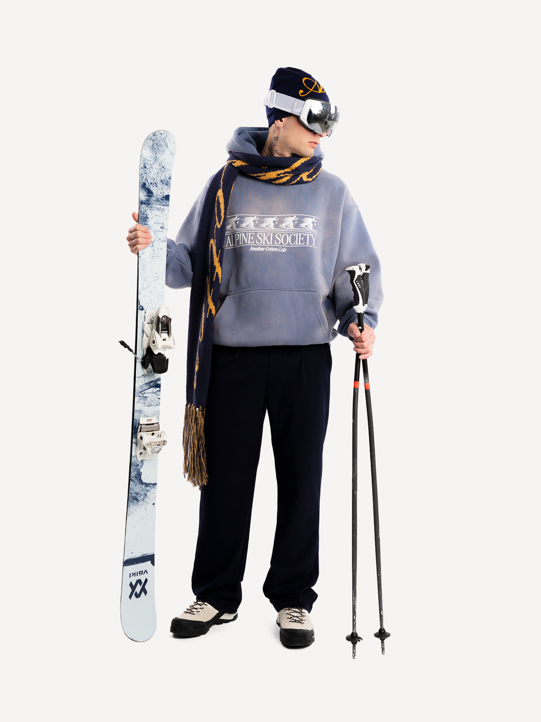 Alpine Ski Society Washed Hoodie