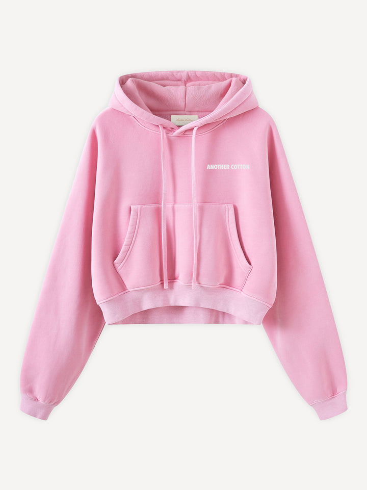 Always Late Cropped Hoodie