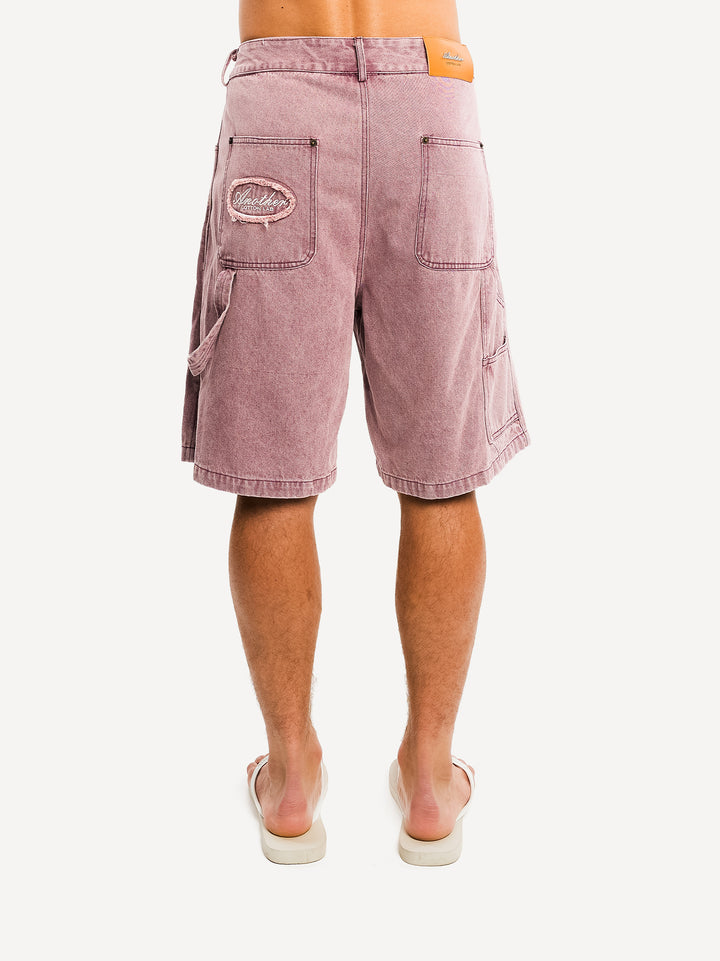 Another Carpenter Denim Shorts — Washed Black