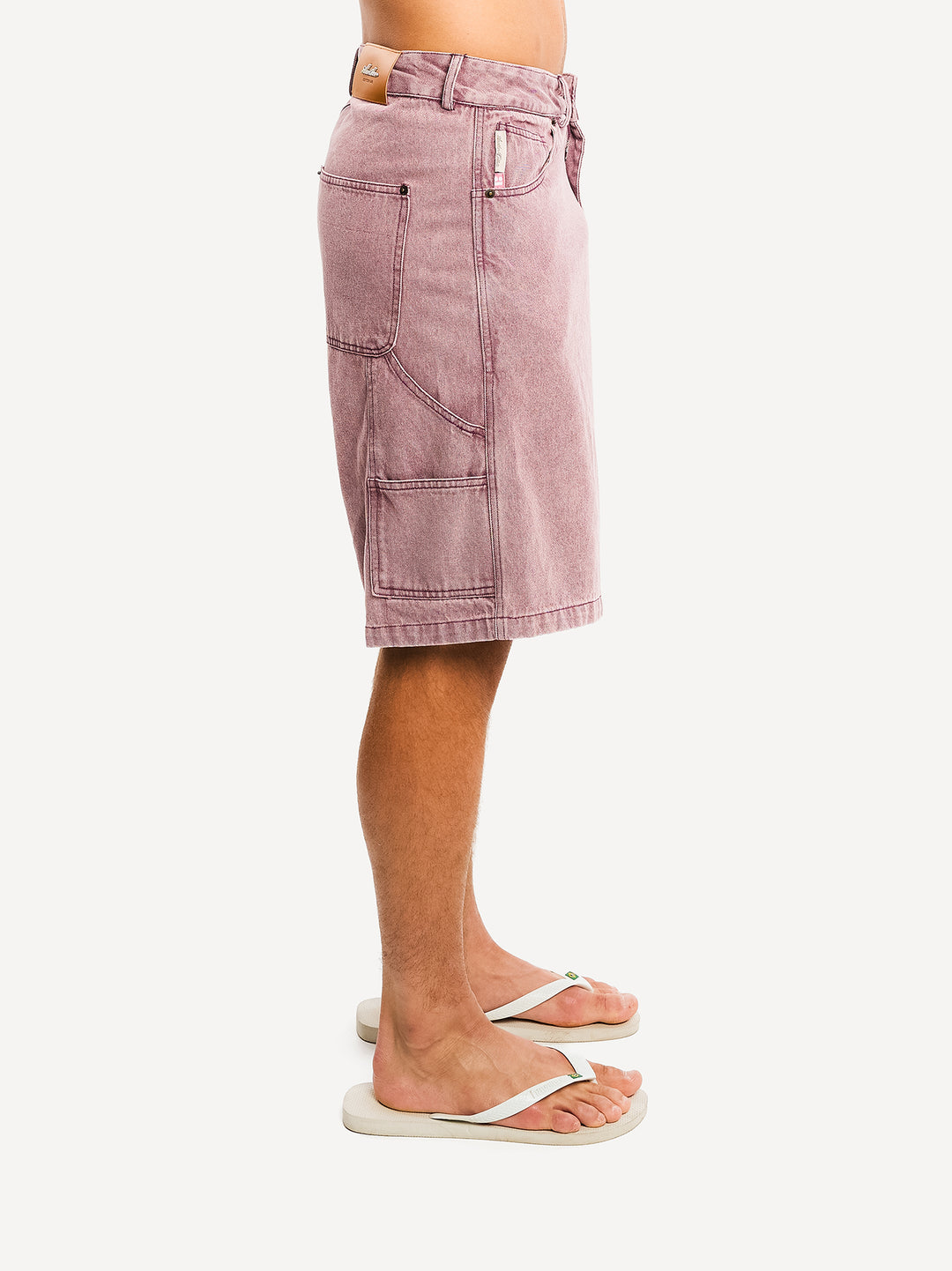 Another Carpenter Denim Shorts — Washed Black