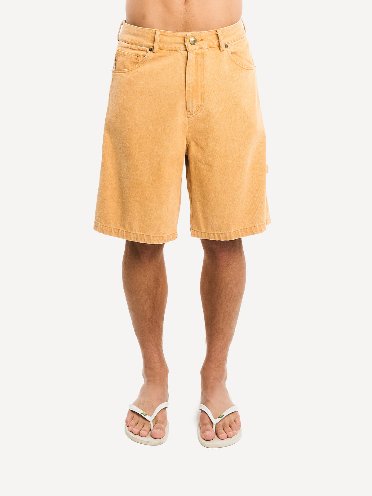 Another Carpenter Denim Shorts – Washed Sand