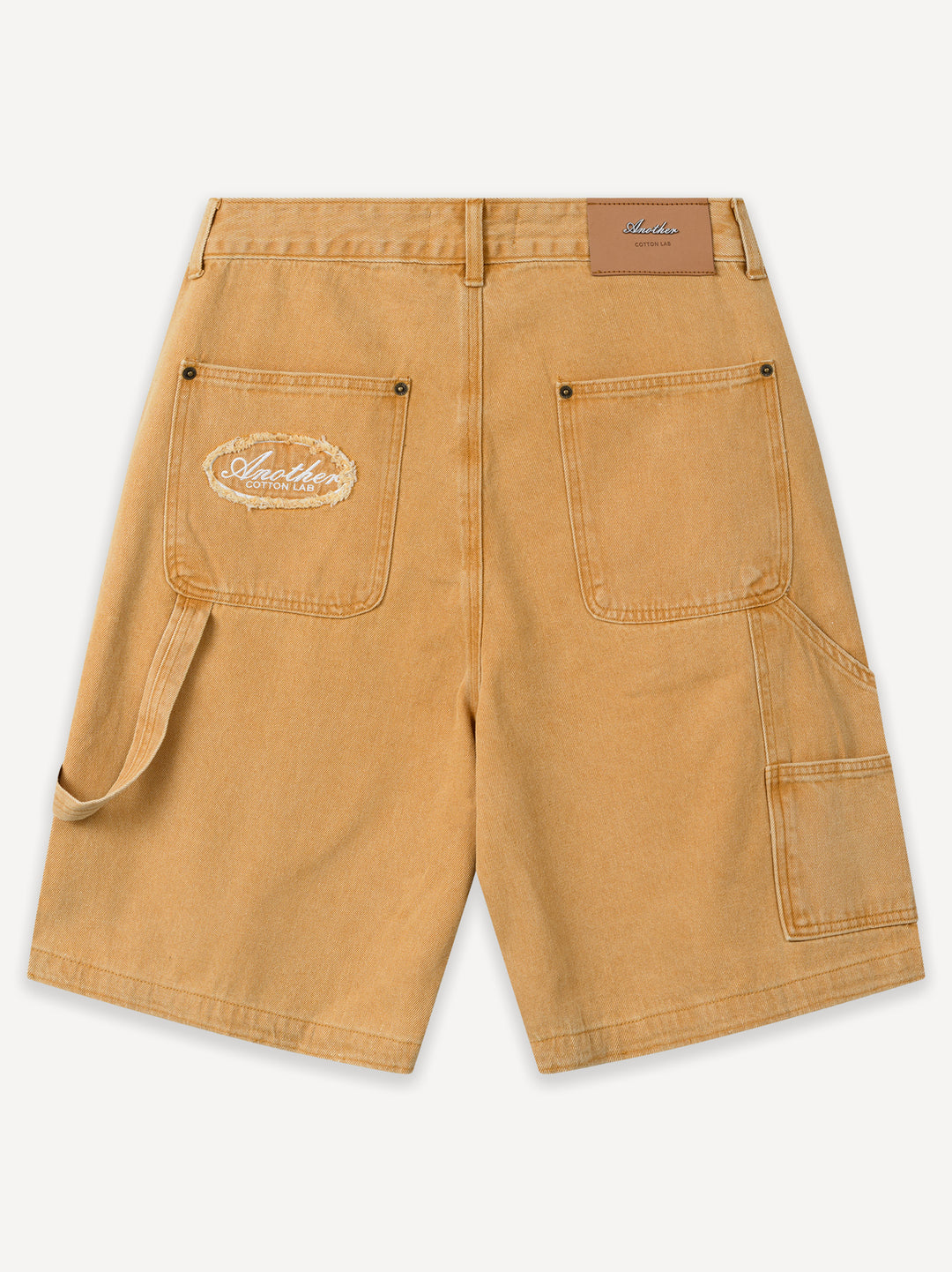 Another Carpenter Denim Shorts — Washed Sand