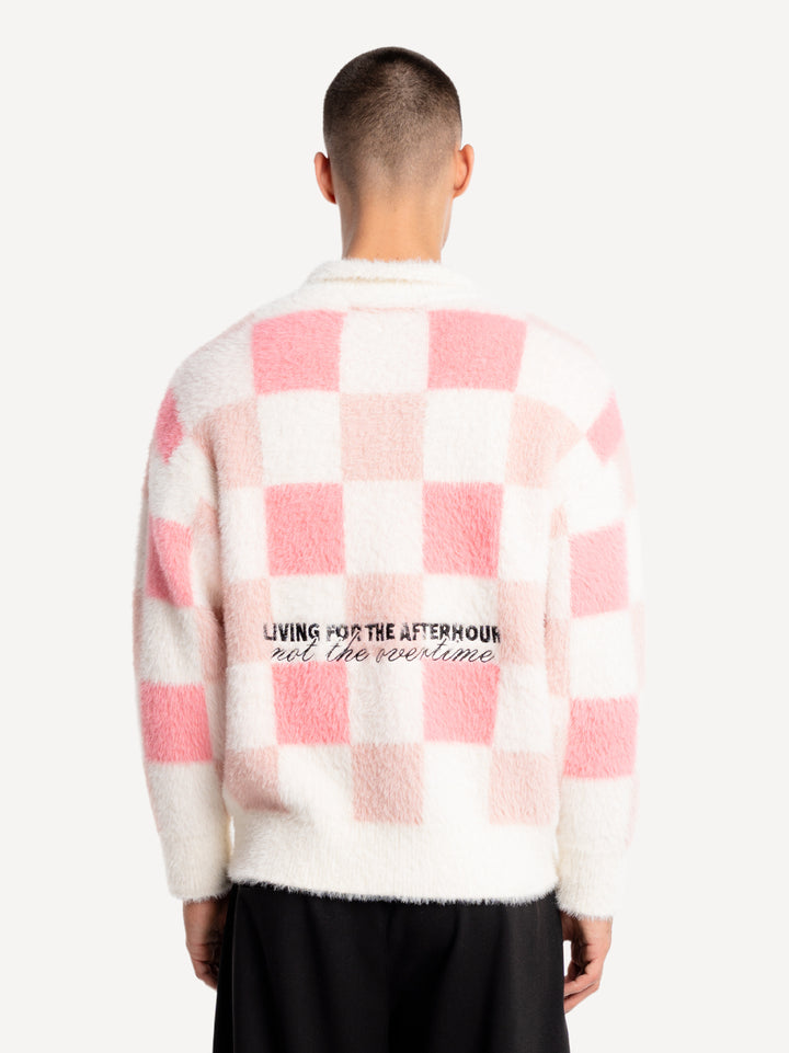 Another Checked Knit Sweater