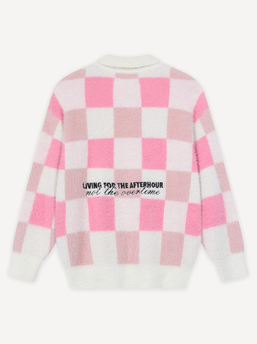 Another Checked Knit Sweater