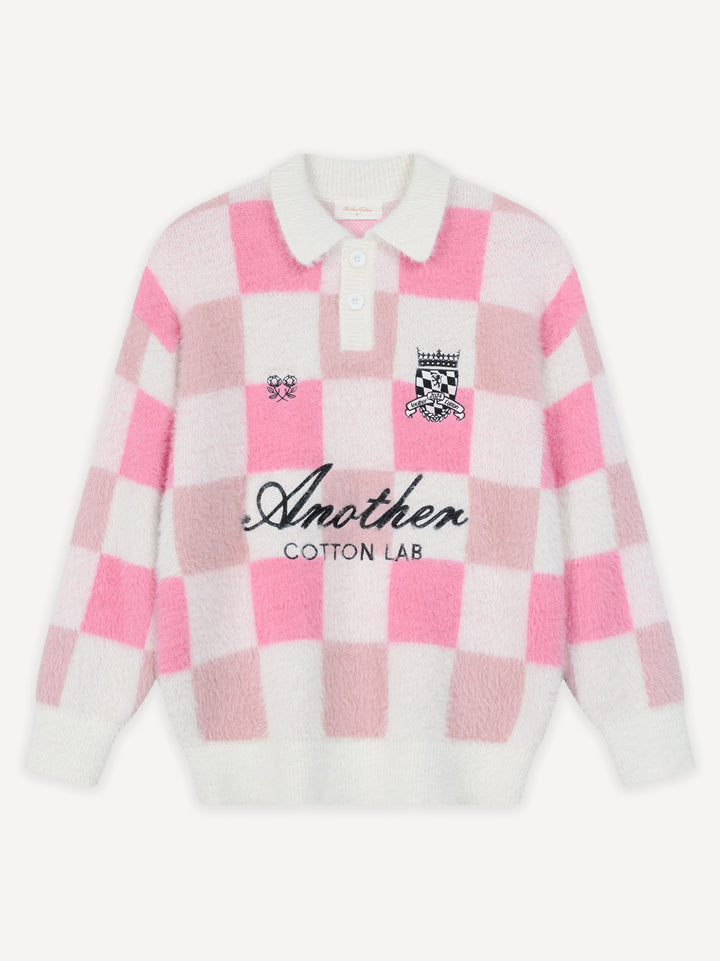 Another Checked Knit Sweater