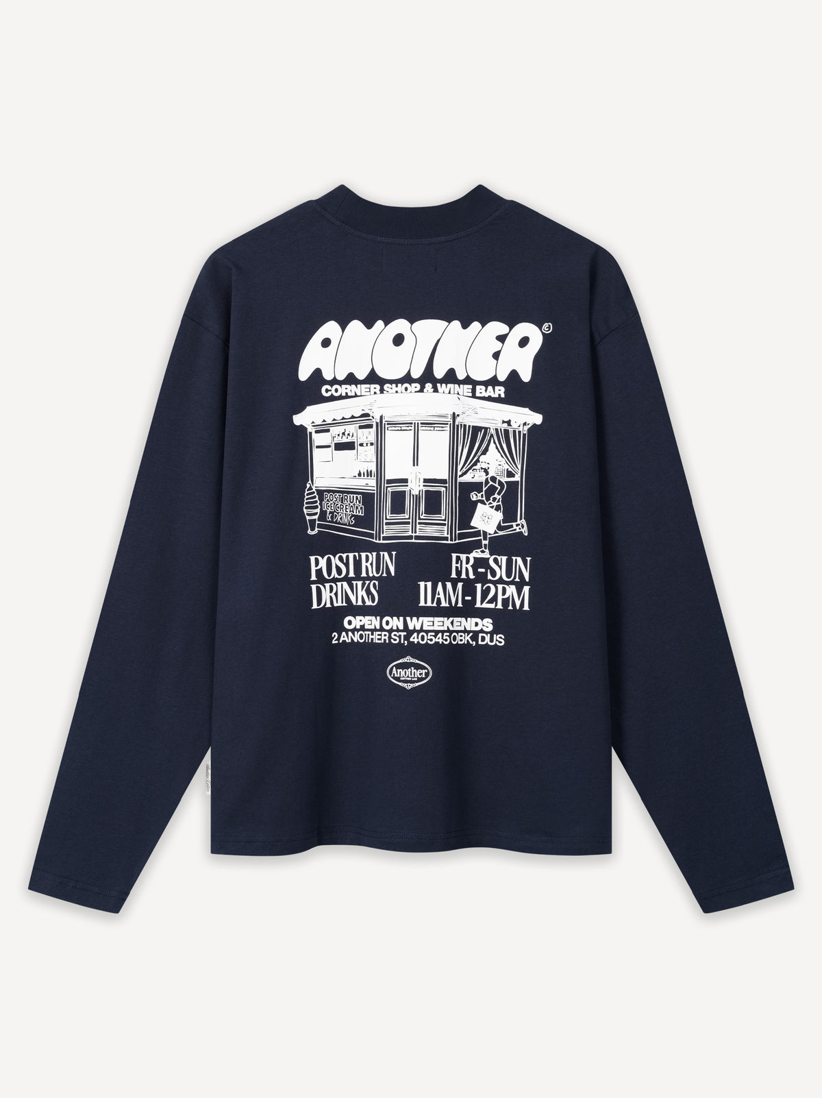 Another Corner Longsleeve – Navy Blue