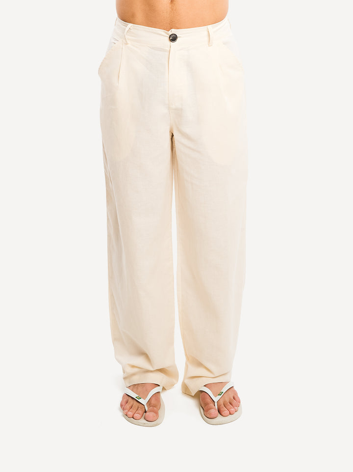 Another Linen Pant — Black