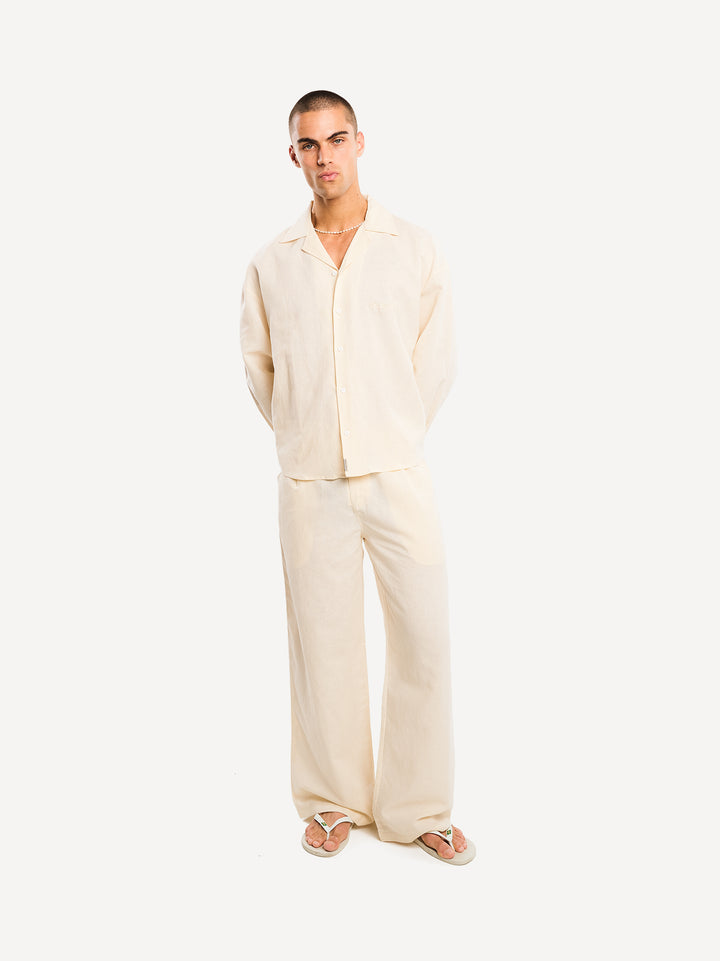 Another Linen Pant — Off White