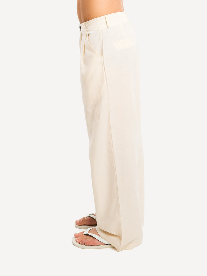 Another Linen Pant — Off White