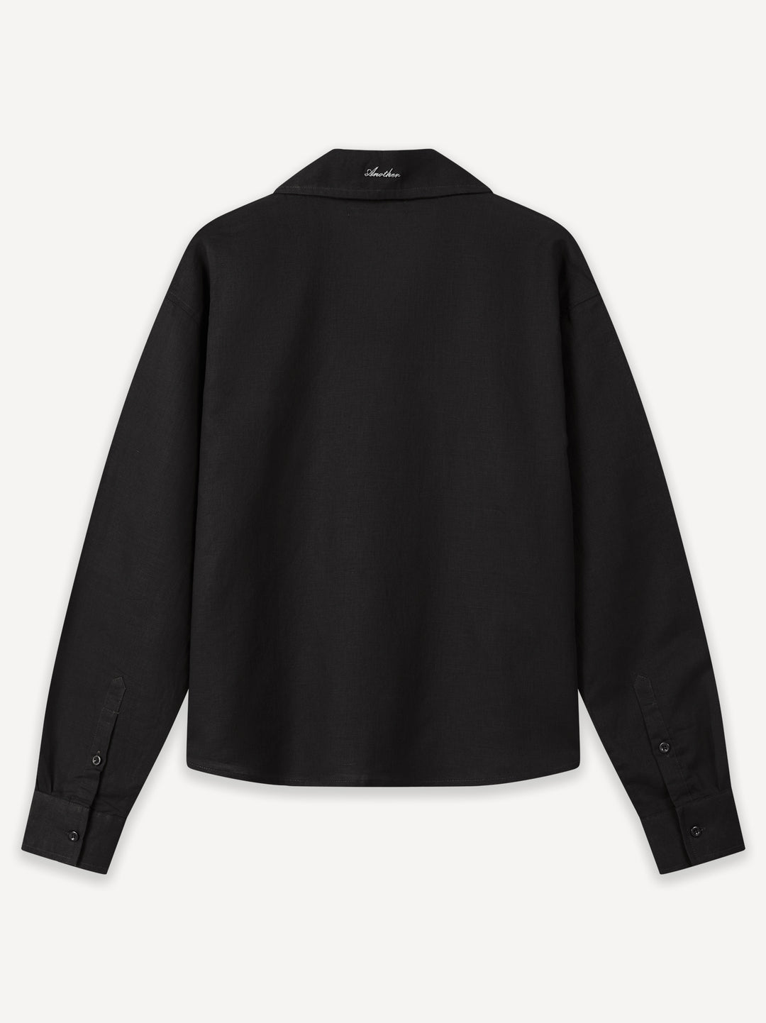 Another Linen Shirt — Black