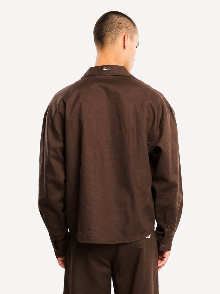 Another Linen Shirt — Off White