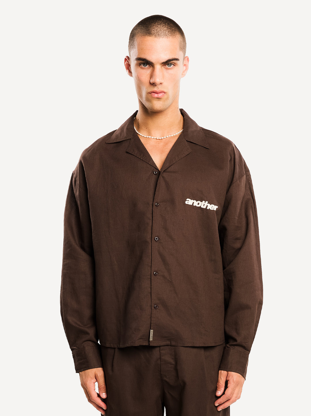 Another Linen Shirt — Off White
