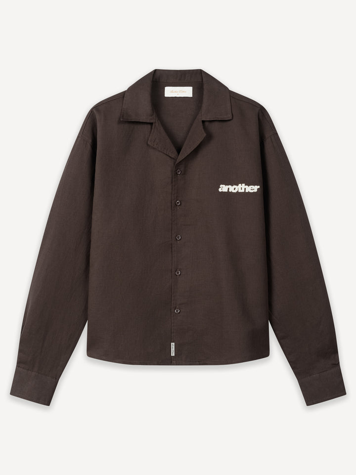 Another Linen Shirt — Black
