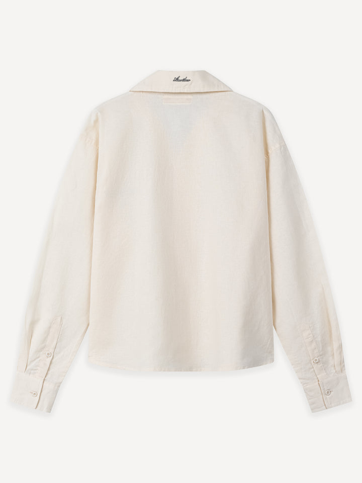 Another Linen Shirt — Off White