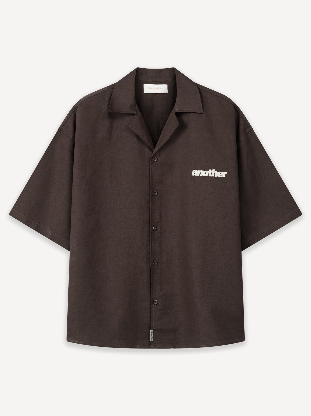 Another Linen Short Sleeve Shirt – Brown