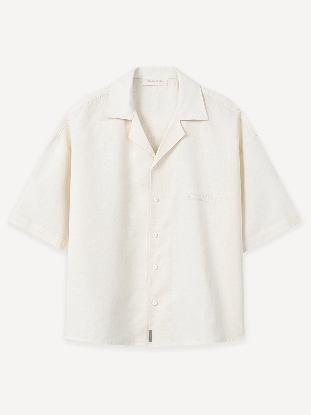Another Linen Short Sleeve Shirt – Off White