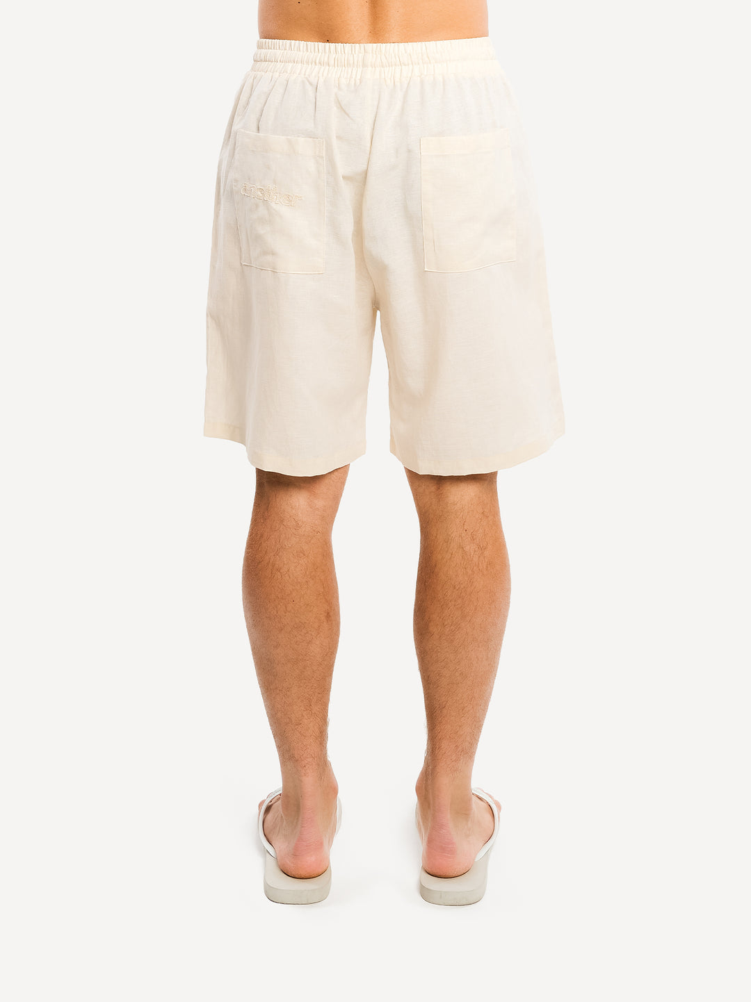 Another Linen Shorts — Off White