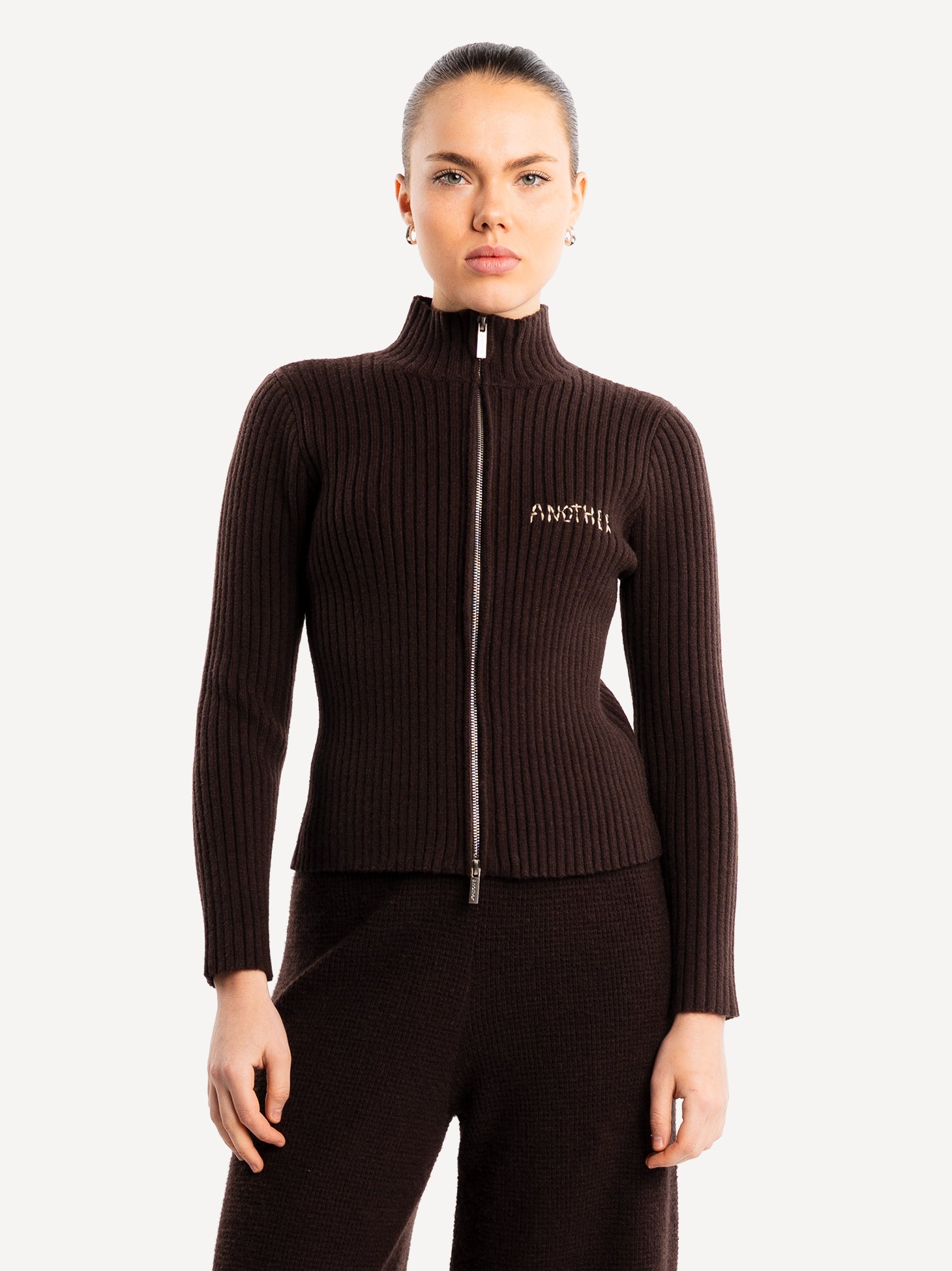 Another Cropped Rib Zip Women – AnotherCottonLab