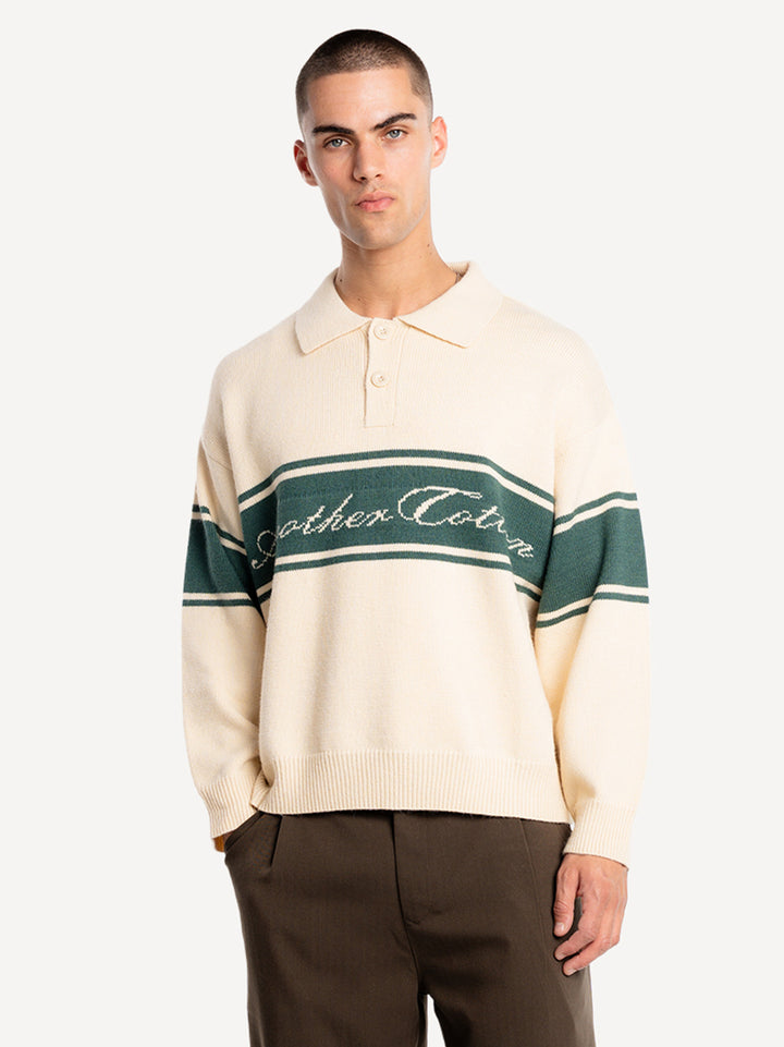 Another Signature Knit Rugby Sweater
