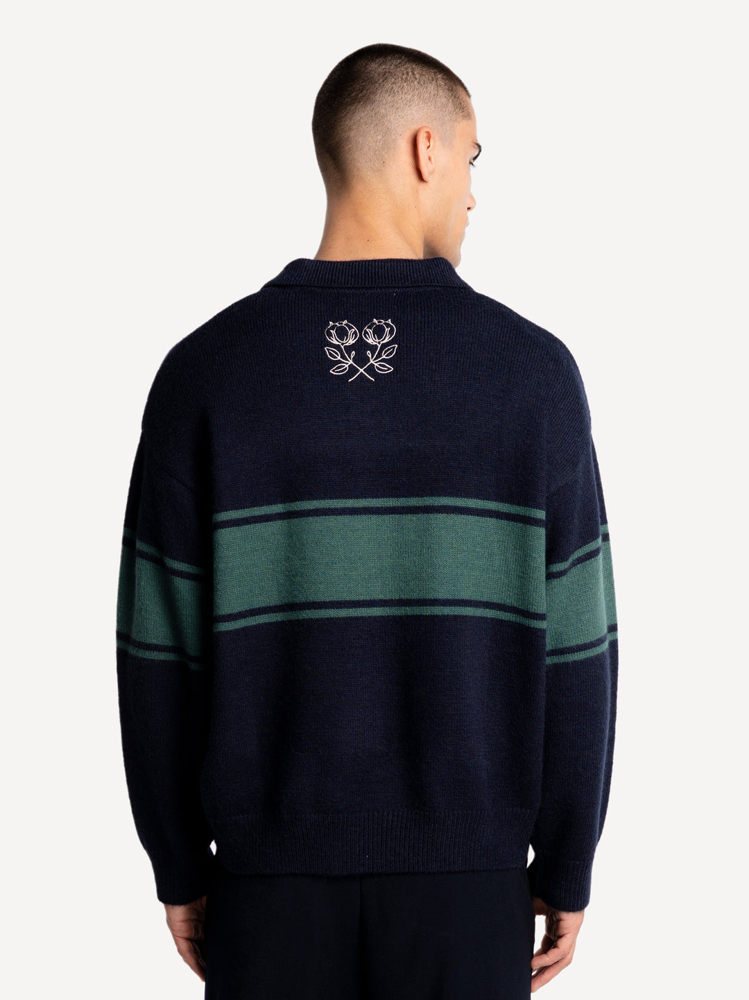 Another Signature Knit Rugby Sweater