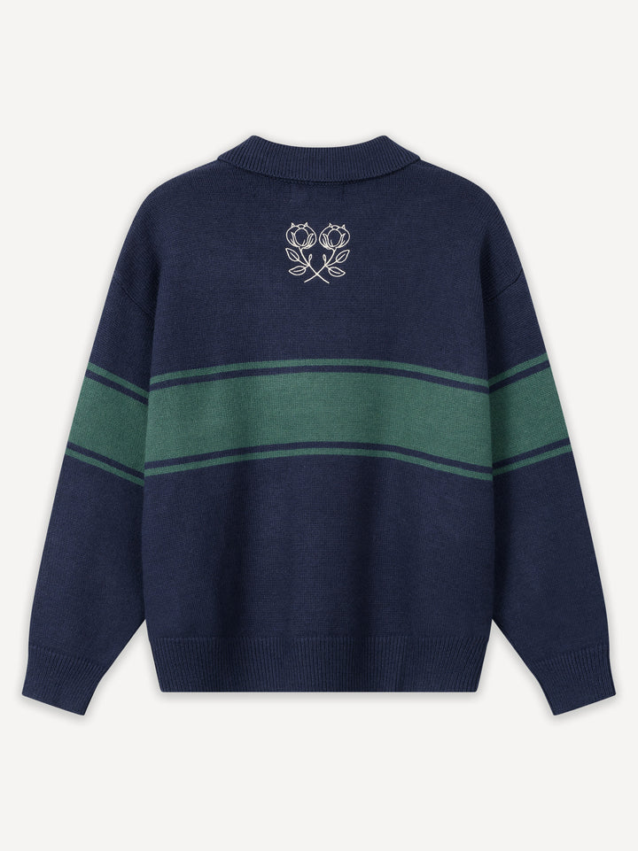 Another Signature Knit Rugby Sweater