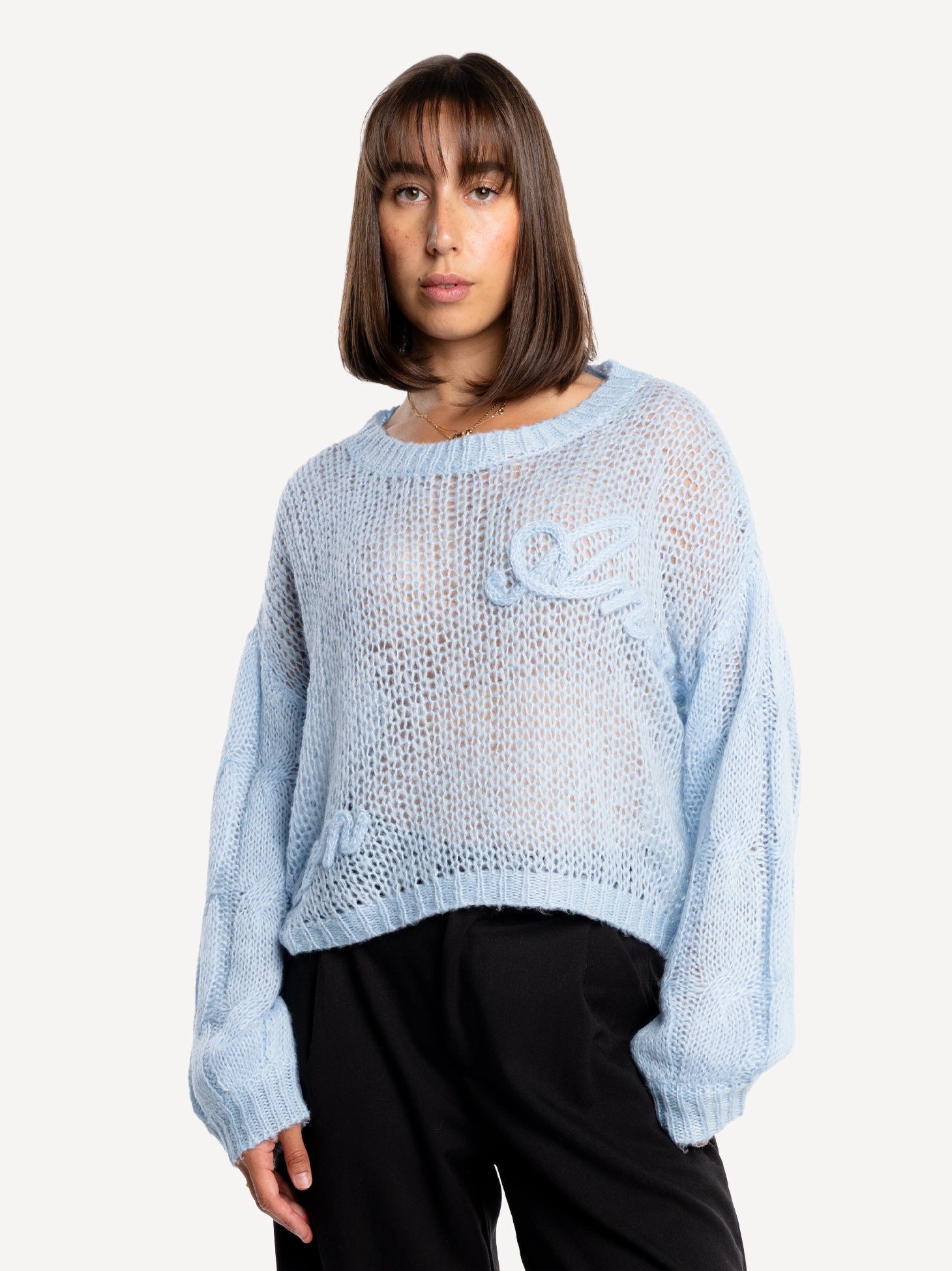 Another Signature WMN Cable Knit Sweater – AnotherCottonLab