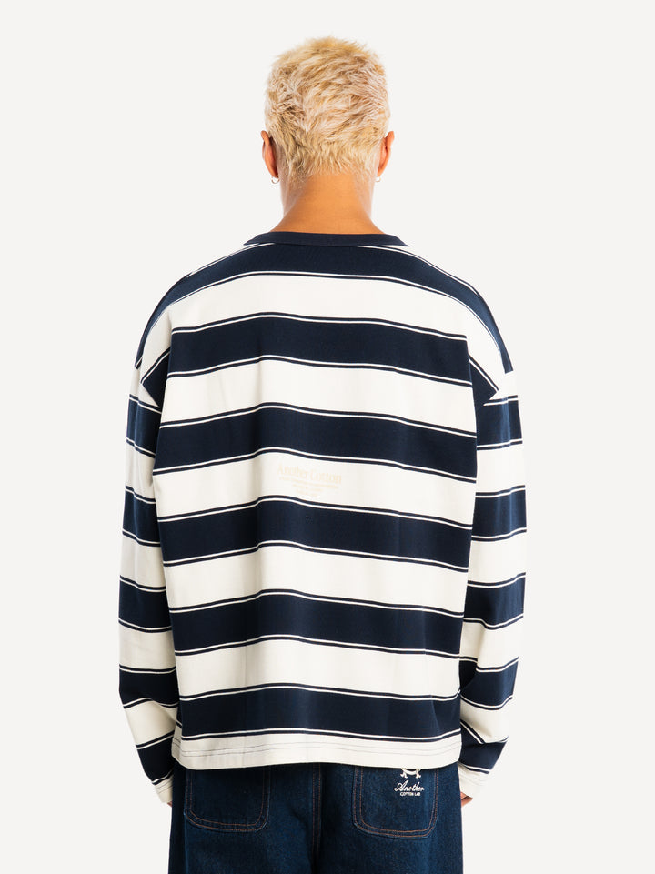 Chainstitch Striped Longsleeve