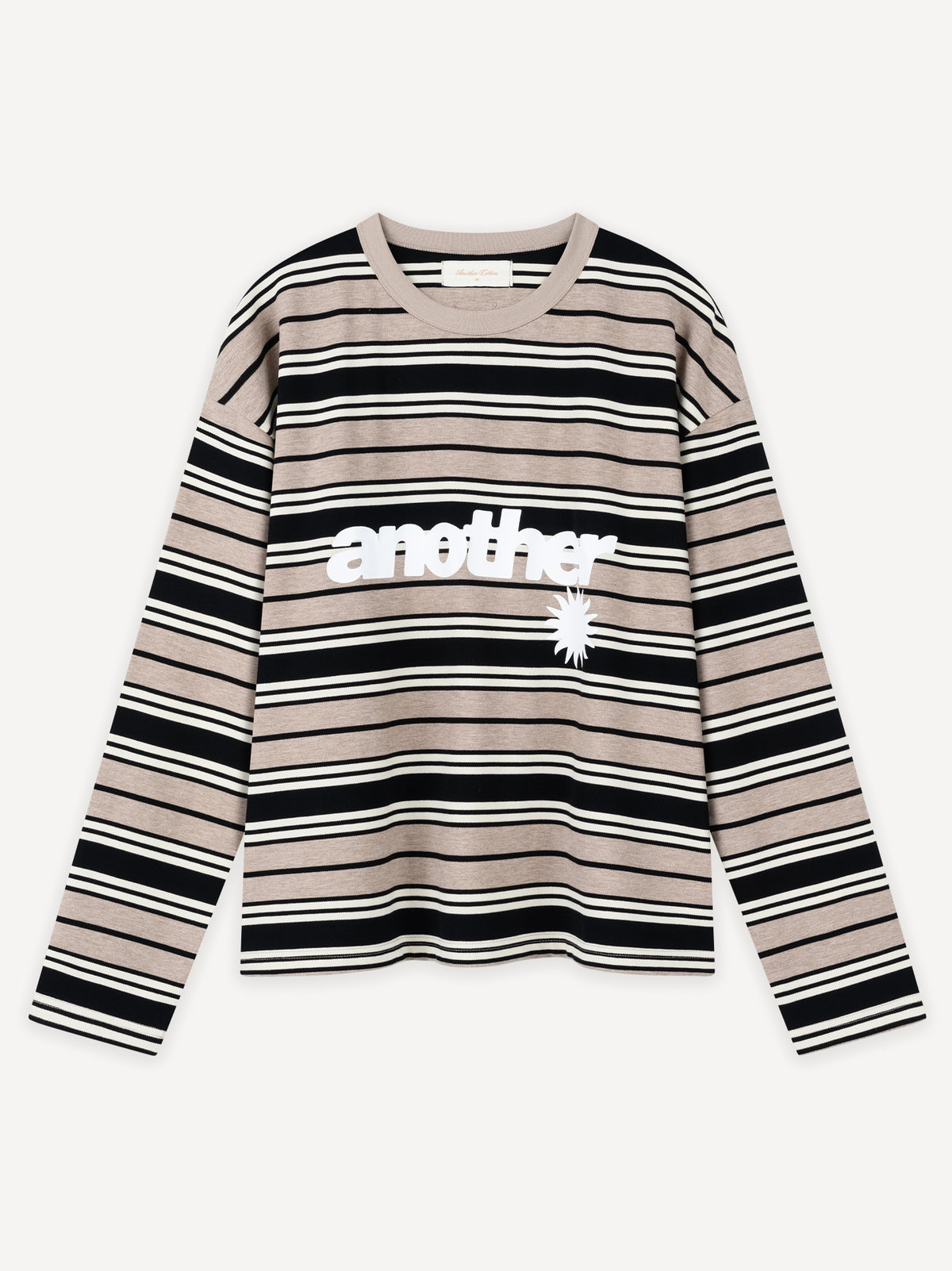 Gradient Striped Longsleeve – Sand