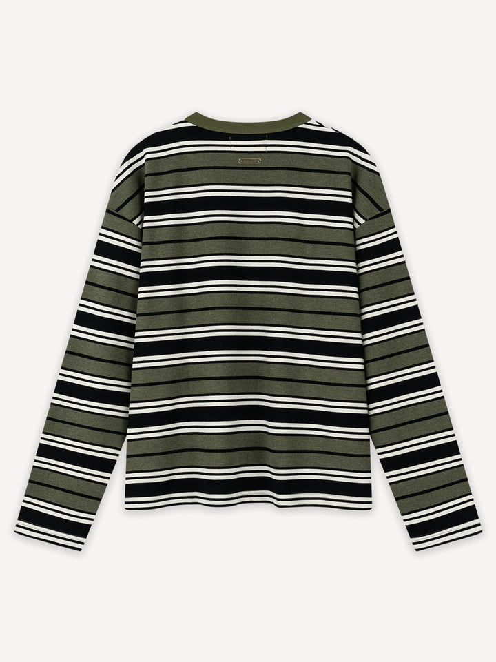 Gradient Striped Longsleeve