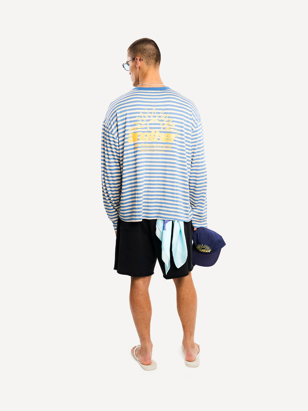 Another Striped Longsleeve — Blue Striped
